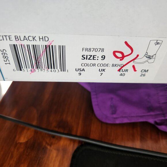 Roan By Bed Stu "Cite" Black Boots. NIB. Size: Various - Picture 8 of 10